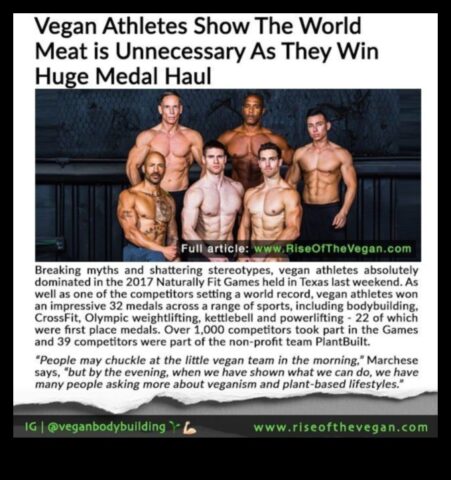 Sportivii vegani care sparg stereotipurile