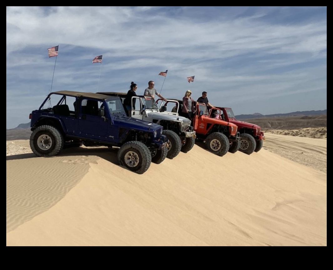 Crawler-uri de stâncă și dune de nisip: vehicule off-road care cuceresc peisaje diverse