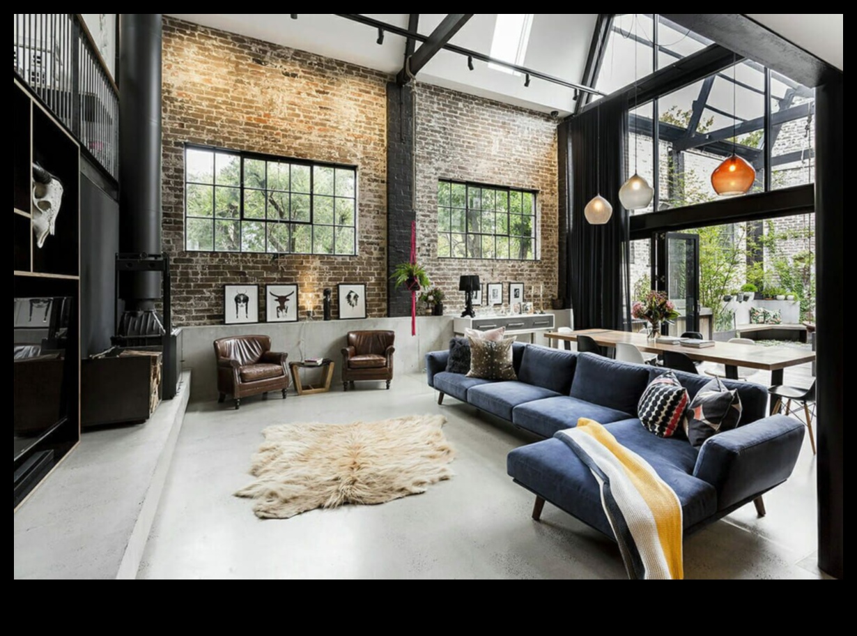 Cum să îmbinați decorul industrial chic cu locuința urbană într -un apartament mic?